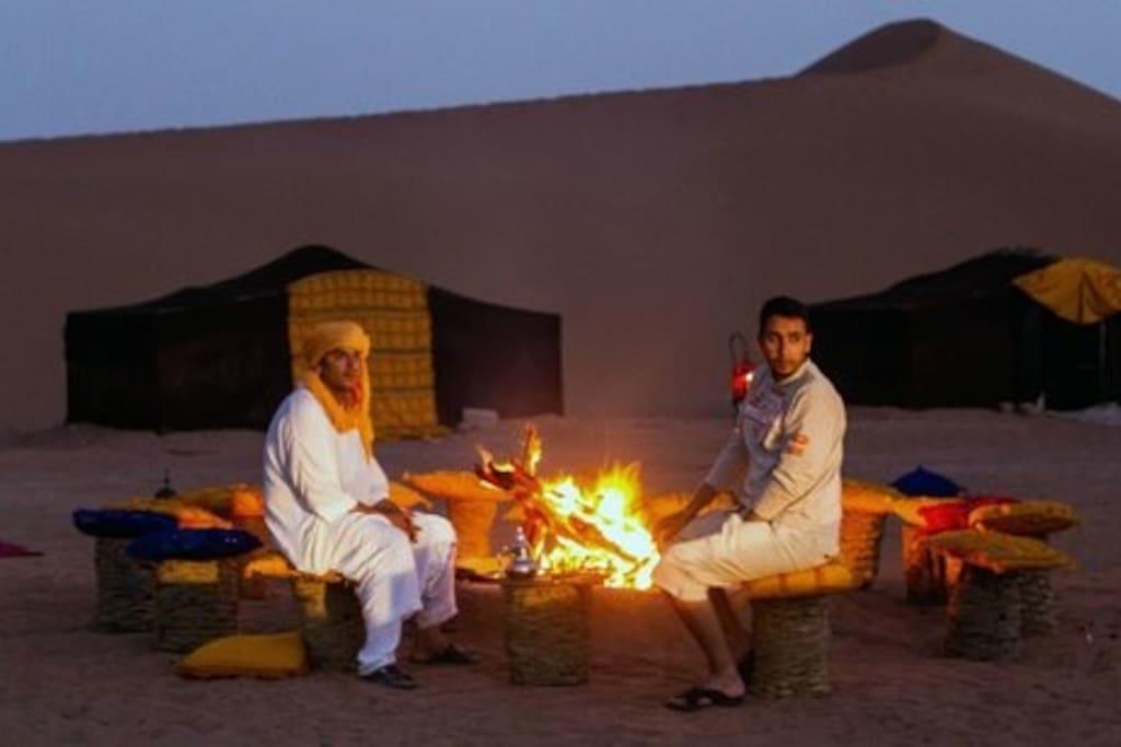 Camp Sahara Holidays Мхамид Экстерьер фото